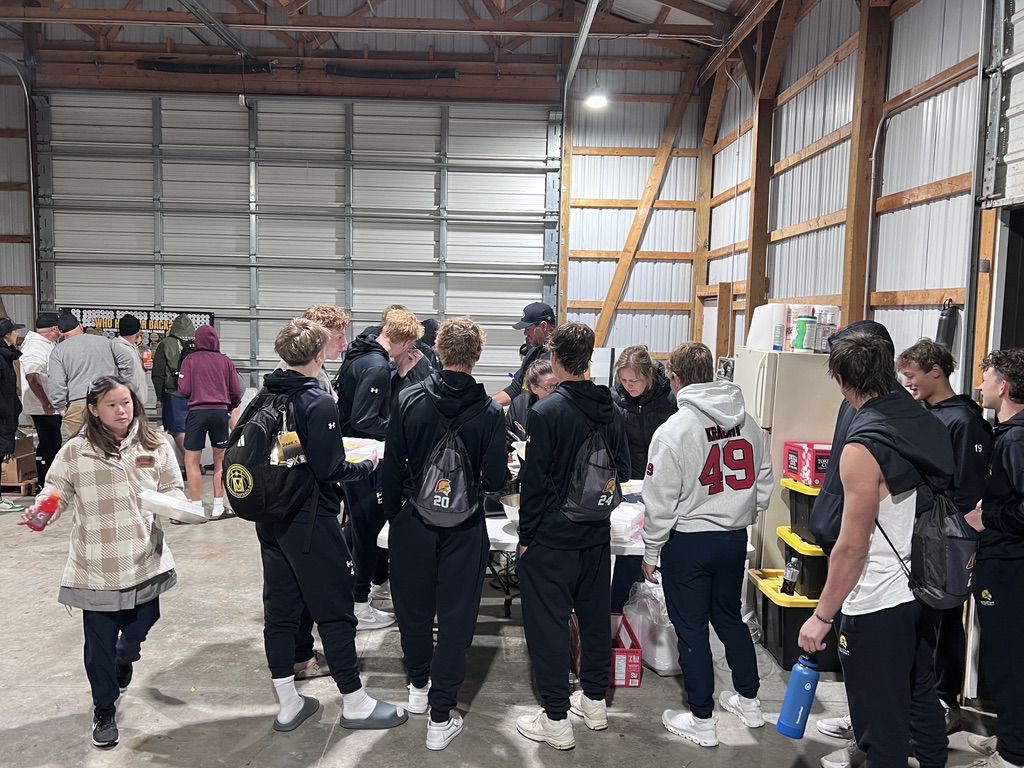 Postgame meal gathering